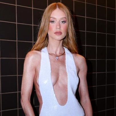 Marina Ruy Barbosa repete look icônico usado por Candice Swanepoel