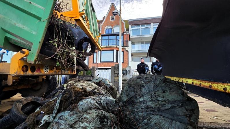 Agricultores despejam esterco em frente à casa de praia de Macron
