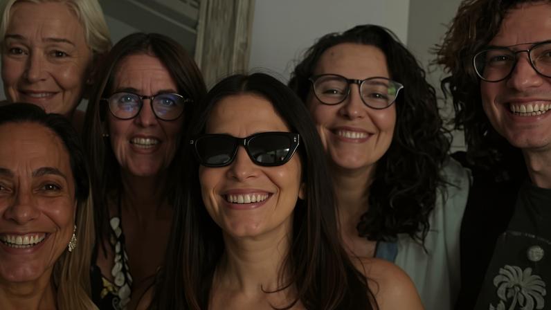 Cissa Guimarães, Julia Lemmertz, Martha Medeiros, Malu Mader, Ana Beatriz Nogueira e Patricia Pillar — Foto: Reprodução/Instagram