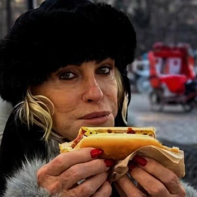 Ana Maria Braga mostra look para enfrentar o frio de Nova York