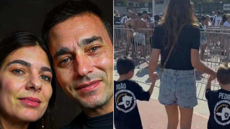 Andréia Sadi com o marido e os filhos — Foto: Reprodução/Instagram
