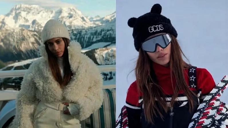 Anitta abre álbum de férias na Suíça: 'Fico linda na neve' — Foto: Reprodução Instagram