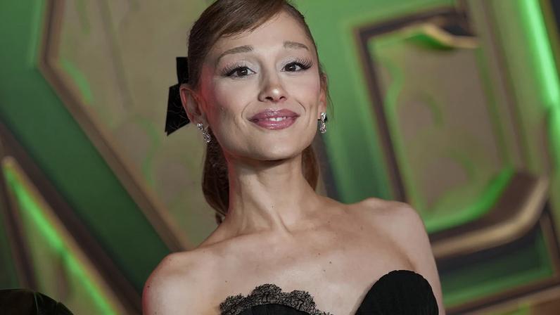 Ariana Grande at the "Wicked: For Good" New York Premiere on Nov. 17, 2025.