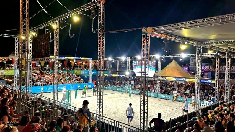 Foto: Aruba Open de beach tennis/ Divulgação