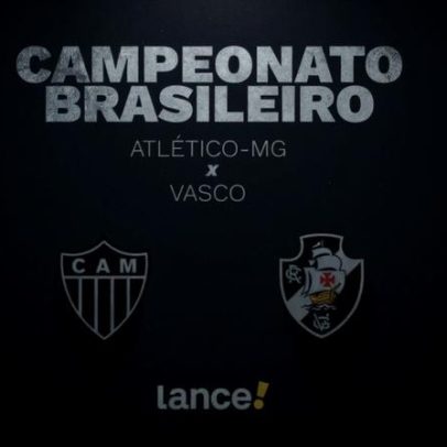Atlético-MG x Vasco: horário, transmissão e escalações pelo Brasileirão