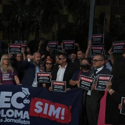 Jornalistas protestam contra censura e agressões na Câmara