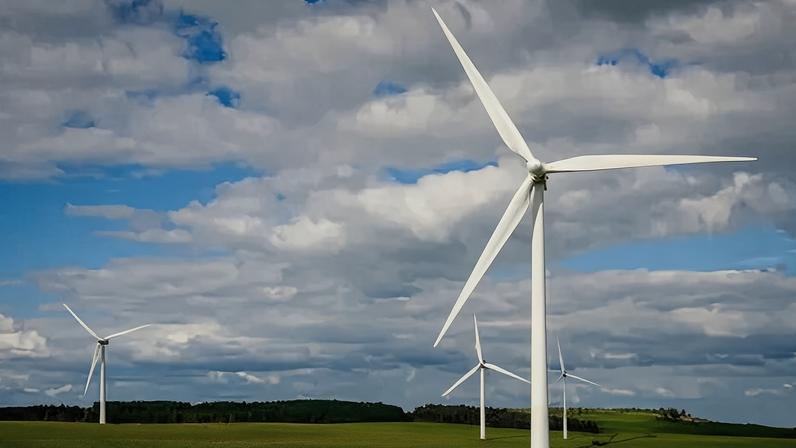 About 44% of electricity came from renewable sources, but this figure is down from the same period last year