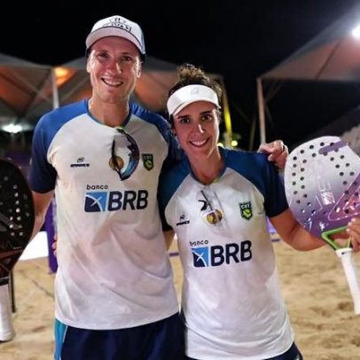 Brasil vence o Japão na Copa do Mundo de Beach Tennis, cede apenas dois games