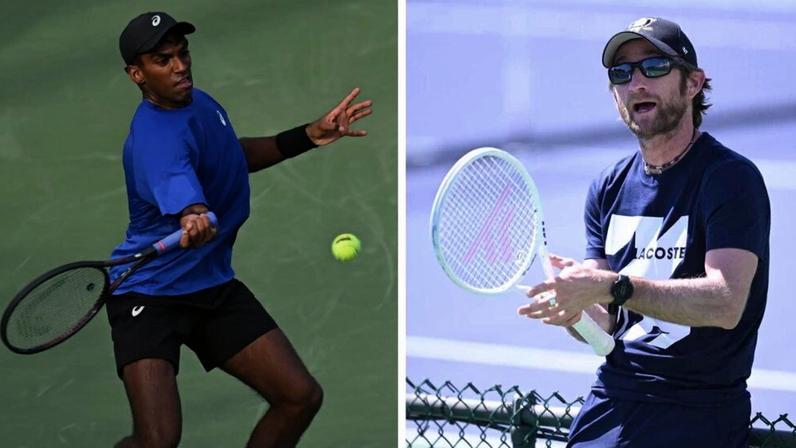Nishesh Basavareddy e Gilles Cervara (Foto: ATP)