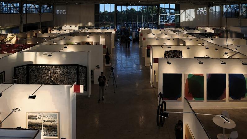 A view of the Pinta Art Fair, now in its fourth year in Miami, which brings together contemporary art from across Latin America Courtesy Pinta Miami Art Fair