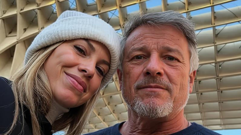 Saory Cardoso e Marcello Novaes — Foto: Reprodução/Instagram