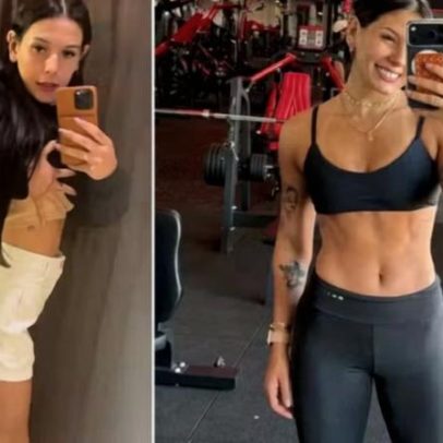Ana Castela publica selfie na academia e mostra avanço no shape