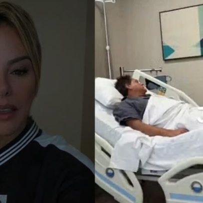Poliana Rocha comenta estado de saúde de Leonardo após internação