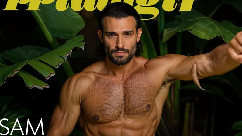 Sam Asghari — Foto: Reprodução/Instagram/Katie Levine