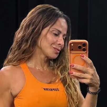 Viviane Araujo mostra shape após treino pesado e se aproxima de Três Graças