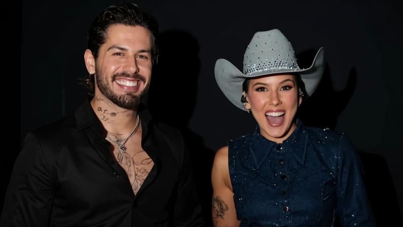 Poliana Rocha, Zé Felipe e Ana Castela — Foto: Reprodução/Instagram e Brazil News