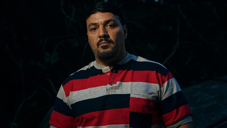 Belo caracterizado como Misael, seu personagem na novela 'Três Graças' — Foto: Fabiano Battaglin/TV Globo