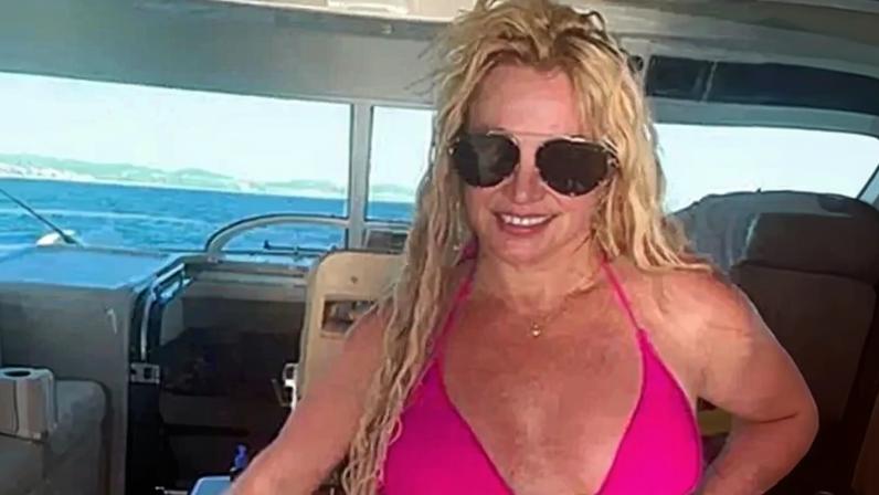 Britney Spears revealed she injured herself during her boat getaway as concern from her family grows. britneyspears/Instagram
