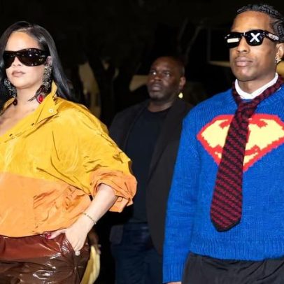 Rihanna e A$AP Rocky participam de festa em Miami