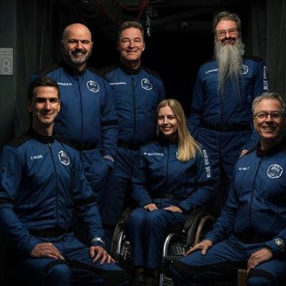 Alemã cadeirante participa do 1º voo espacial