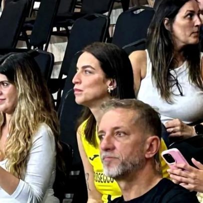 Boo acompanha estreia de Gabi Guimarães no Mundial