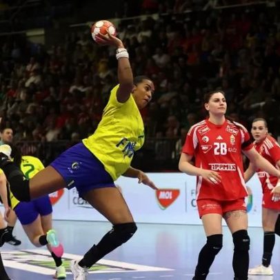 Brasil vence a favorita e continua invicto no Mundial de Handebol