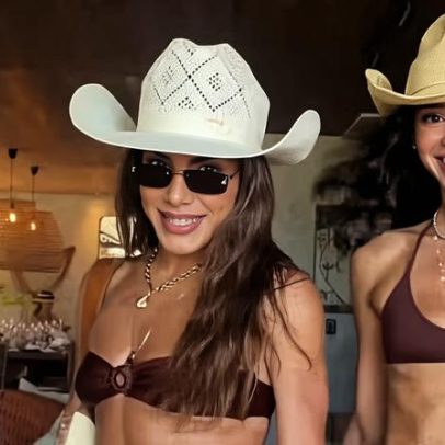 Bruna Marquezine surge sorridente após vídeo sobre beijo com Shawn Mendes