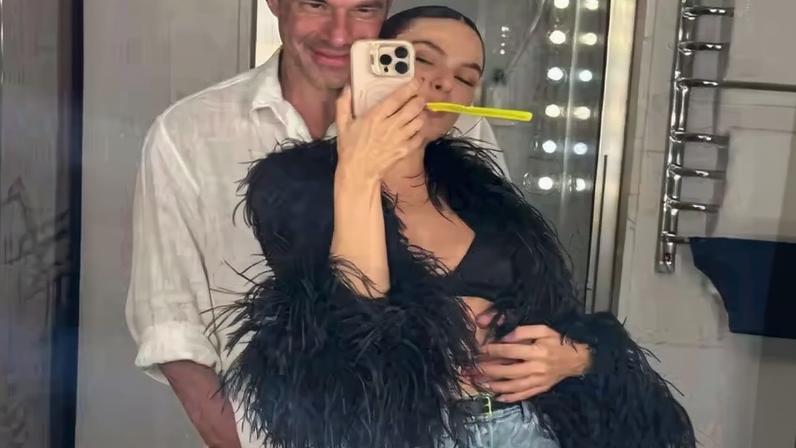 Marcus Buaiz e Isis Valverde finalizam obra de novo apartamento em SP — Foto: Reprodução/Instagram