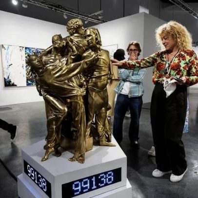 Art Basel Miami Beach: obra de bronze interativa, festa e tarot na gruta