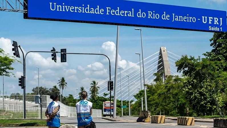 Campus da UFRJ, no Rio de Janeiro