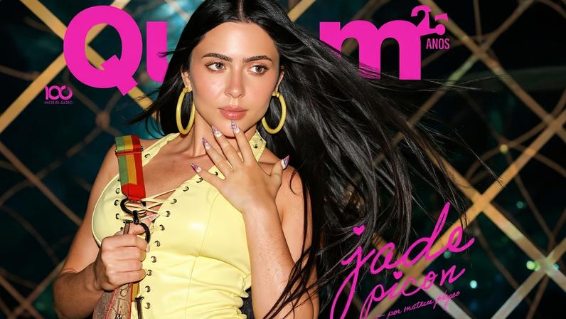 Jade Picon é a capa de dezembro da Quem — Foto: Fred Othero