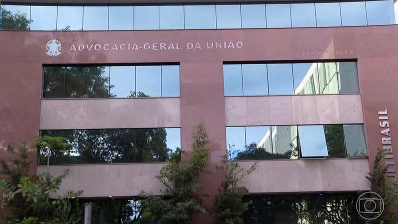Prédio da Advocacia-Geral da União — Foto: TV Globo