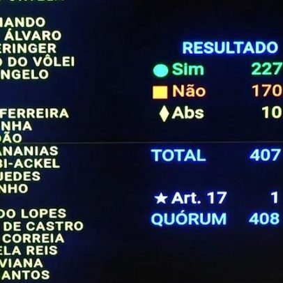 Câmara rejeita cassação do mandato de Carla Zambelli; votação por partidos