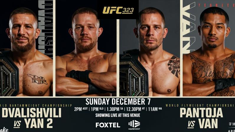 Pantoja x Van: card completo, horário e onde assistir ao UFC 323