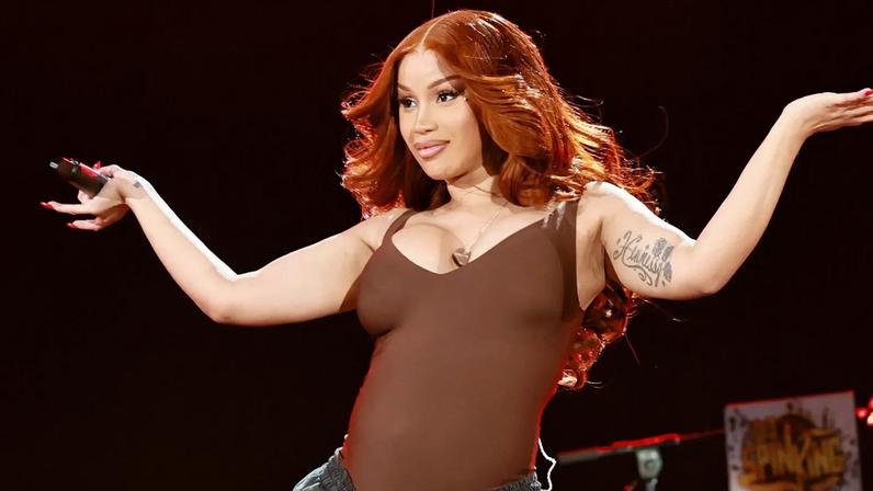 Cardi B performs onstage during the 2025 Global Citizen Festival at Central Park on September 27, 2025 in New York City.