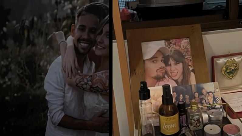 Lucas Borbas manda mensagem para Isabel Veloso — Foto: Reprodução/Instagram