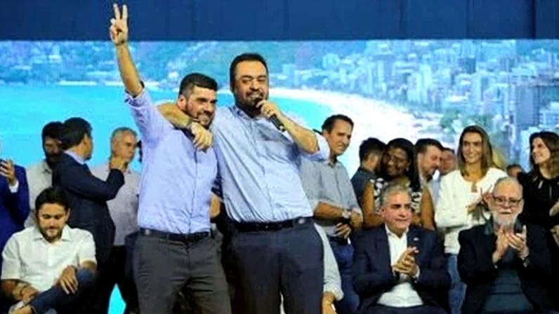 Cláudio Castro e seu apadrinhado Rodrigo Bacellar. Foto: Reprodução/Redes Sociais