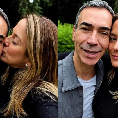 Ticiane Pinheiro celebra aniversário de César Tralli com declaração de amor