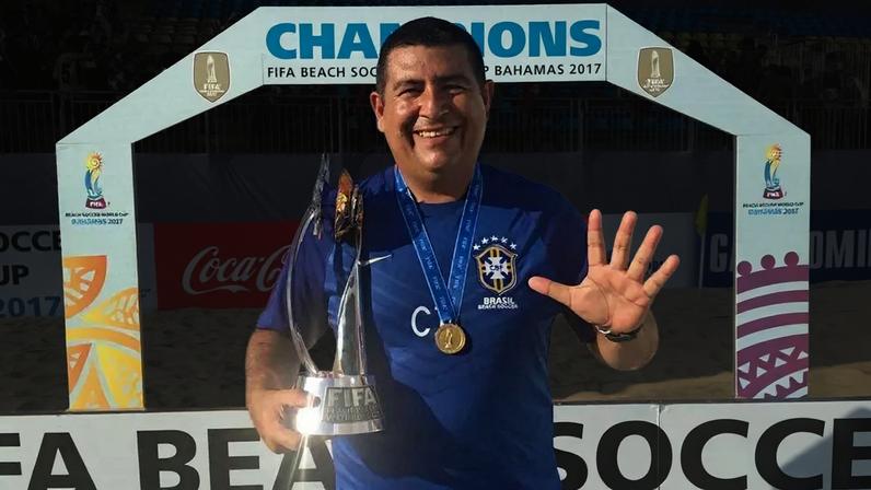 Chicão Castelo Branco está de volta à Seleção Brasileira de Beach Soccer (Foto: Divulgação/Fifa)