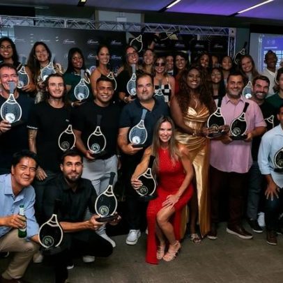 Melhores do ano recebem prêmio no Circuito Fairmont de Beach Tennis