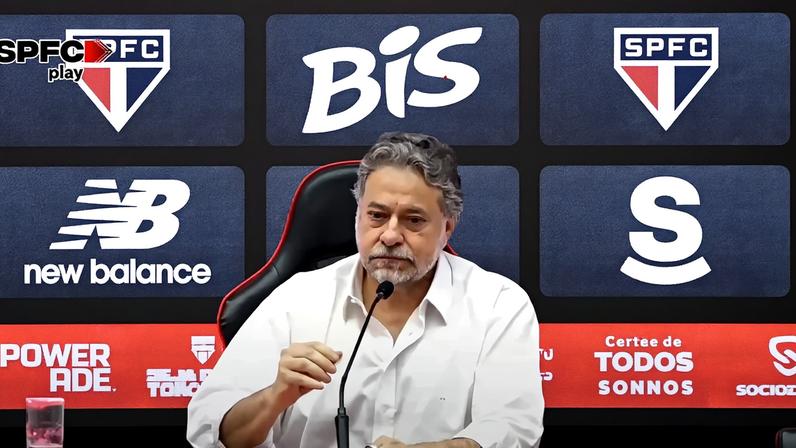 Casares e Olten propuseram mudanças no estatuto do Tricolor (Foto: Reprodução / São Paulo TV)