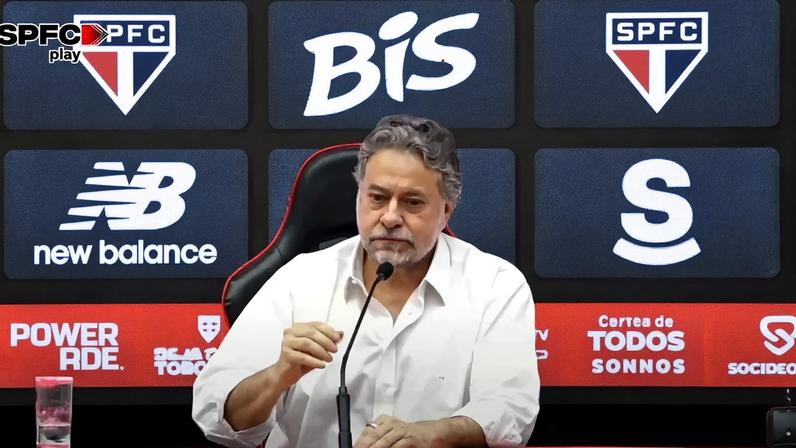 Casares e Olten propuseram mudanças no estatuto do Tricolor (Foto: Reprodução / São Paulo TV)