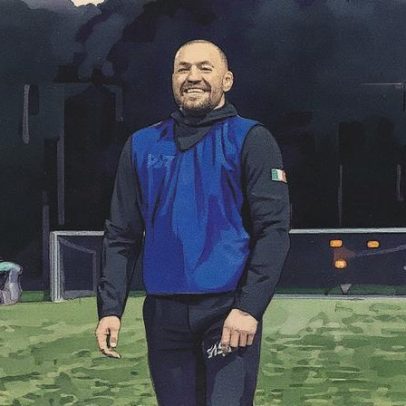 Conor McGregor faz golaço em partida de futebol; vídeo circula