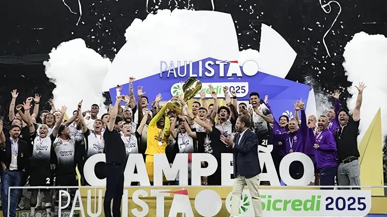 O Corinthians é o atual campeão do Campeonato Paulista