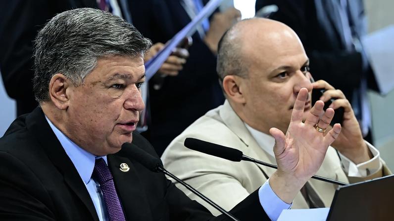 Presidente da CPMI do INSS, Carlos Viana, falou sobre as suspeitas que recaem sobre o filho do Lula (Foto: Geraldo Magela/Agência Senado)