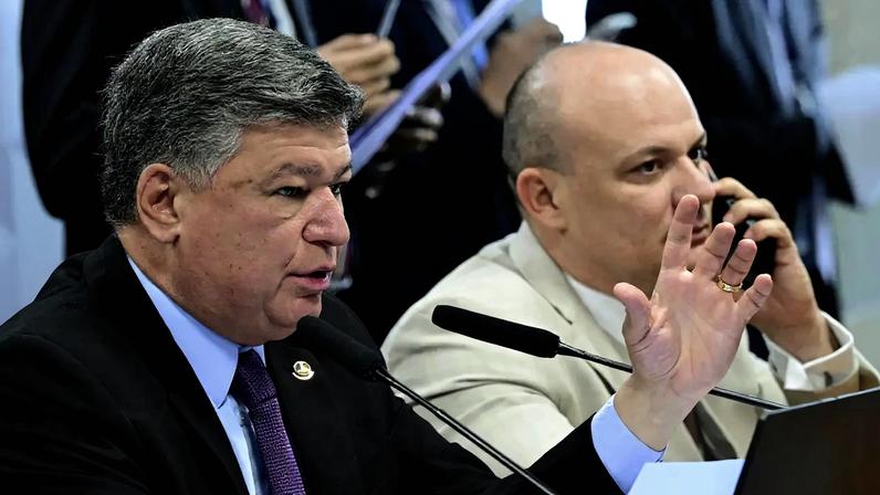 Presidente da CPMI do INSS, Carlos Viana, falou sobre as suspeitas que recaem sobre o filho do Lula (Foto: Geraldo Magela/Agência Senado)