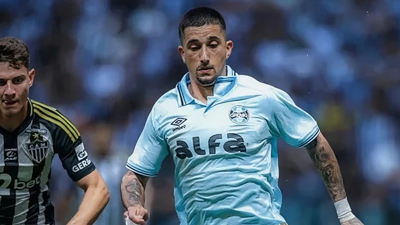 Cristian Olivera, atacante do Grêmio