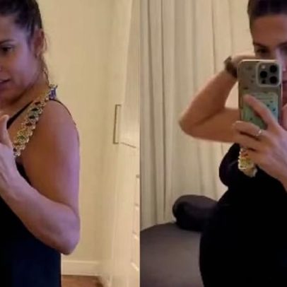 Bia Feres revela detalhes do corpo três dias após o parto do filho