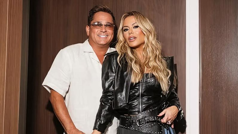 Leonardo e Poliana Rocha — Foto: Reprodução/Instagram