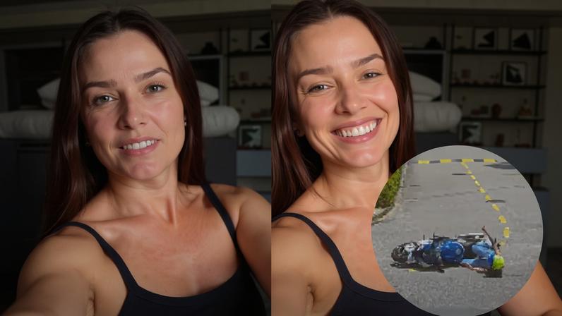 Juliette responde sobre comentários após vídeo de queda na moto — Foto: Reprodução/Instagram
